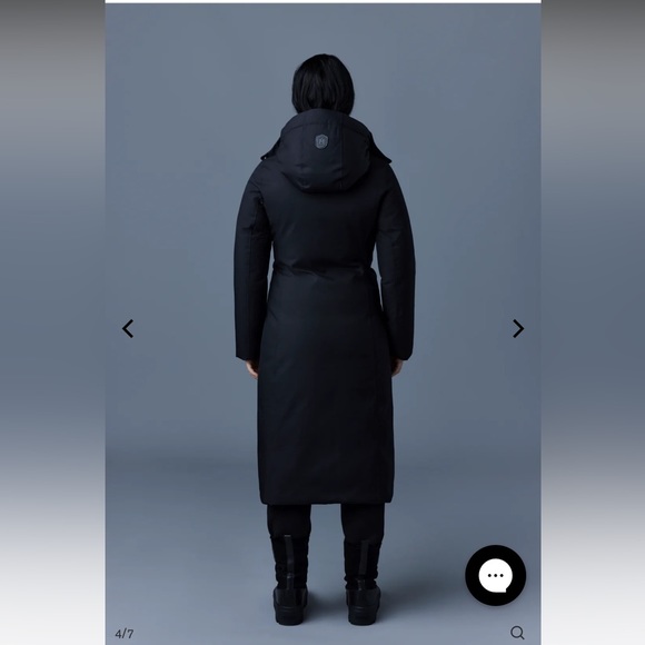 Long Mackage Kelsie Parka-BRAND NEW with tags- medium - Picture 12 of 16